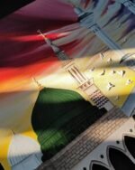 The Family's Journey to Makkah & Madinah Painting Hand-Painted Kaaba & Green Dome Wall Art | Hajj & Umrah Islamic Decor - Image 4