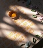 Handmade 3D Floral Calligraphy | Textured Islamic Wall Art Canvas Where Divine Names Blossom into Art. - Image 3