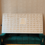 Asma-ul-Husna 99 Names of Allah Islamic Wall Art  Large Gold Calligraphy Canvas for Living Room | Modern Islamic Home Decor & Eid Gift