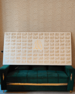 Asma-ul-Husna 99 Names of Allah Islamic Wall Art  Large Gold Calligraphy Canvas for Living Room | Modern Islamic Home Decor & Eid Gift
